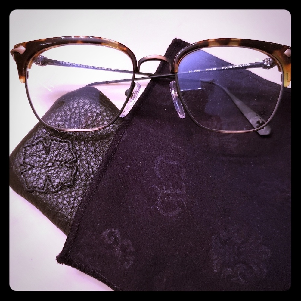 Unisex Chrome Hearts Glasses